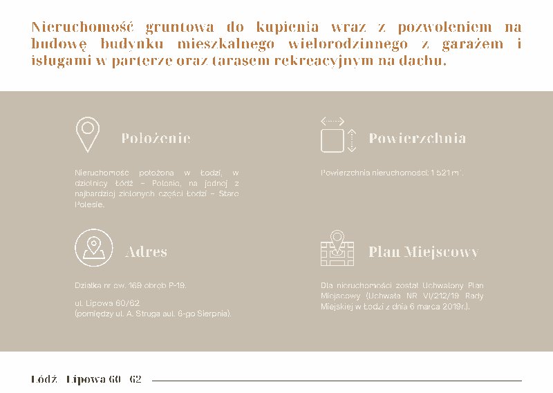 Lokalizacja Lipowa 60/62